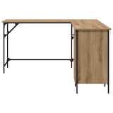 thumbnail of vidaXL Schreibtisch Artisan-Eiche 141 x 141 x 75 cm Holzwerkstoff
