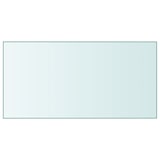 thumbnail of vidaXL Tafelblad 50x100 cm gehard glas transparant