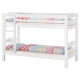 thumbnail of Etagenbett Kiefer weiß 90x200 Massivholz-Stockbett Kinderbett Rollroste 60.10-09 W