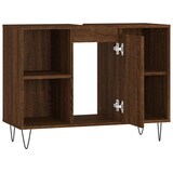 thumbnail of vidaXL Badschrank Braun Eichen-Optik 80x33x60 cm Holzwerkstoff