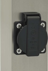thumbnail of vidaXL Pollerleuchte mit Sensor&Steckdose 80 cm Edelstahl IP44
