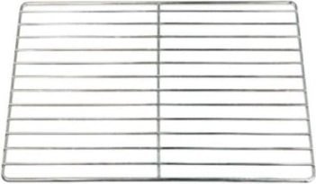 Une grille métallique rectangulaire avec des barres fines.
