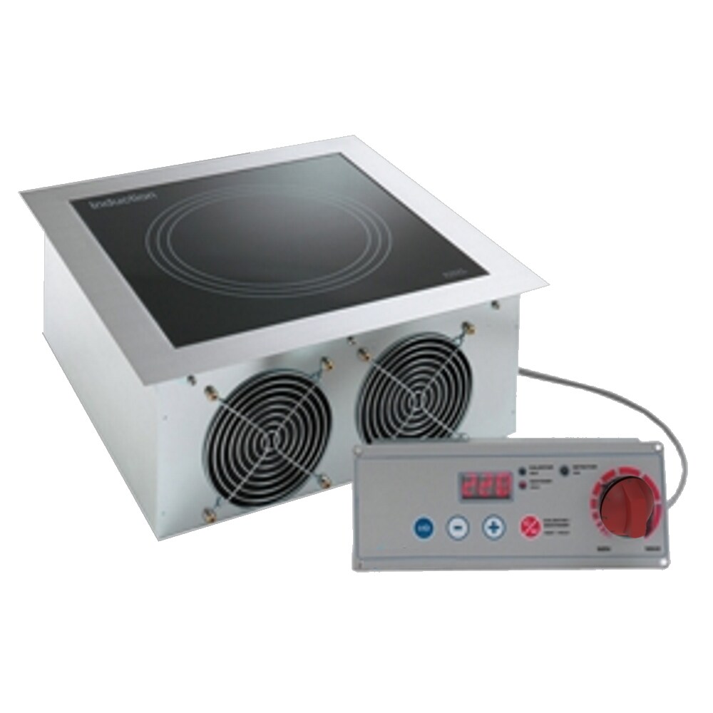 EURAST - Encimera de cocina induccion drop-in 1 zona caliente - 385x385x180 mm - 3500 W 230/1V - 12265100