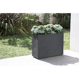 thumbnail of Jardinière rectangulaire volcania apparence pierre 46l - GRIS ANTHRACITE