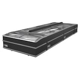 thumbnail of Supermarkt Tiefkühltruhe EMDA | 2x Glasschiebedeckel + LED | 870 Liter, HxBxT 89,4x187,9x95,2cm | -18/-23°C | Schwarz | + CHEFGASTRO Geschirrtuch