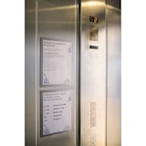 thumbnail of DURABLE DURAFRAME DIN A4 Inforahmen Selbstklebend, Magnetisch Silber Hartfolie 487223 23,4 (B) x 0,6 (T) x 32,6 (H) cm 2 Stück