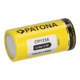 thumbnail of 8x PATONA Li-Ion 3,7V Akku CR123A 16340 Zelle 700mAh 2,59Wh