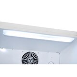 thumbnail of Exquisit Glastürkühlschrank GKS260-GT-431D weiß | 280 l Nutzinhalt | No Frost | Umluftventilator | manuelle Temperaturregelung
