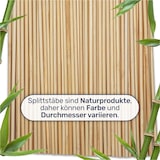 thumbnail of Bambus Splittstäbe 50 cm – Pflanzstäbe Rankhilfe für Garten & Topf
