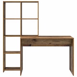 thumbnail of vidaXL Schreibtisch Altholz 138,5 x 55 x 143 cm Holzwerkstoff