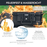 thumbnail of HMF 250452 Feuerfeste Wasserdichte Dokumentenbox, DIN A4, 44,5 x 16,5 x 33 cm, Schwarz