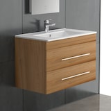 thumbnail of Alpenberger Waschtisch mit Unterschrank | Badmöbel Set Keramik Waschbecken | Waschbeckenunterschrank Vormontiert | Waschplatz mit SoftClose Schubladen