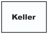 thumbnail of Keller Schild mit Text waagerecht A2 Rückseite selbstklebend