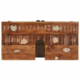 thumbnail of Helloshop26 - Moderner Badezimmerschrank mit 2 Ablagen 60 x 33 x 55 cm aus recyceltem braunem Holz 02_0058084