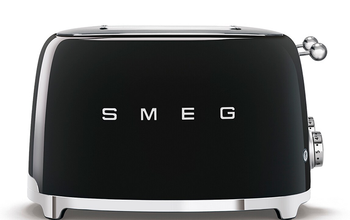 Smeg TSF03BLEU Toaster Schwarz - black