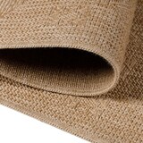 thumbnail of Carpetsale24 In & Outdoor Läufer Teppich 80x150 cm – Wetterfester Flachgewebe Balkon Teppich in Jute-Optik – Pflegeleicht für Küche, Flur & Terrasse