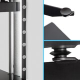 thumbnail of Wandregal mit 3 Ablagen für DVD-Player und Receiver, 80x42x34cm