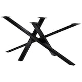 thumbnail of Finney tafelpoten zwart/160x80x72 cm