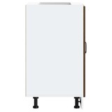 thumbnail of vidaXL Spoelbakonderkast Lucca bewerkt hout bruin eikenkleur