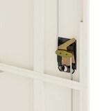 thumbnail of vidaXL Aktenschrank Weiß 90x40x200 cm Stahl