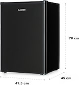 thumbnail of Delaware Kühlschrank 75 Liter 4-Liter-Gefrierfach Kompression Schwarz