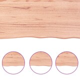thumbnail of vidaXL Wandregal Hellbraun 60x30x(2-6) cm Massivholz Eiche Behandelt