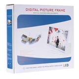 thumbnail of Cadre Photo Numérique 12 pouces LED Full HD 1080p Album + SD 8Go Blanc YONIS