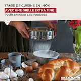 thumbnail of Tamis de cuisine inox extra fin 18 cm de diamètre Fackelmann Basic