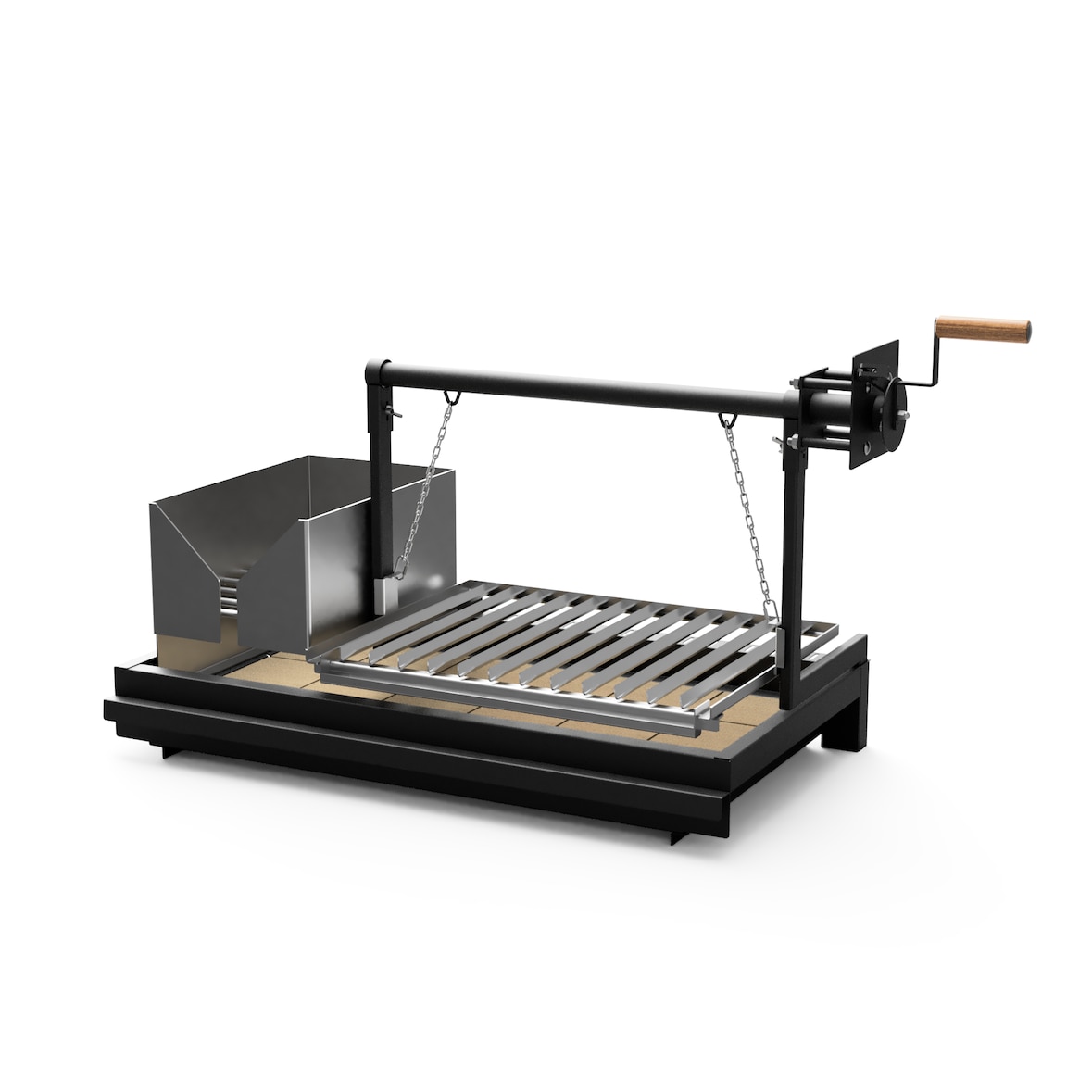 Cajón barbacoa Pan American tipo Argentino XL