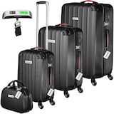 thumbnail of tectake Cleo 4-pcs Set de Valises Rigides avec Roulettes et Pèse-Valise Noir - Dimensions Variées