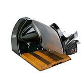 thumbnail of Berkel Home Line 250 Schwarz, Premium-Aufschnittmaschine mit Einlegebrett aus alten Weinfässern