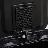 thumbnail of Poubelle de Tri sélectif en Inox 3 bacs de 18 Litres ouverture à pédale