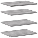 thumbnail of vidaXL Wandregale 4 Stk. Grau Sonoma 40x30x1,5 cm Holzwerkstoff