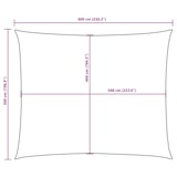 thumbnail of Toldo de vela rectangular tela Oxford beige 5x6 m