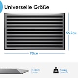 thumbnail of Fußmatte Außen Schmutzfangmatte für Draußen - 55 x 90 cm silbernem Aluminiumrand Wetterfester Fußabstreifer Outdoor Fußmatte