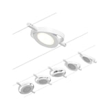 thumbnail of Paulmann CorDuo Système sur câbles LED RoundMac Kit de base  5x200lm 5x4,5W 3000K  230/12V Blanc#Chrome 94416