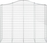 thumbnail of vidaXL Gabionen mit Hochbogen 14Stk. 200x50x160/180cm Verzinktes Eisen