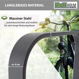 thumbnail of 2x Fahrradanlehnbügel 115x45 cm Flachstahl 12 mm pulverbeschichtet zum Einbetonieren in Anthrazit                Typ O