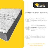 thumbnail of Colchón Viscoelástico 30cm Alta gama | 135x200 | Ideal para Personas con Dolores de Espalda | Alta Firmeza | Carbono-Grafeno Anti-Stress