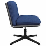 thumbnail of vidaXL Bürostuhl Drehbar Blau Stoff