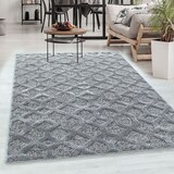 thumbnail of Carpetsale24 Teppich Läufer 80x150 cm Grau, Hochflor Wohnzimmer Teppich, Weich & Flauschig, Skandinavisch Boho Stil, Langflor Shaggy, Skandi Design
