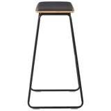 thumbnail of Tabourets De Bar Lot De 6 Noir Similicuir