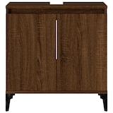 thumbnail of Helloshop26 - Armário para pia de banheiro 58 x 33 x 60 cm madeira engenheirada marrom 02_0006824