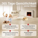 thumbnail of KAMINIO Elektrokamin MATTI - Elektrischer Standkamin mit Heizung, 3D-Flammeneffekt, LED-Ambientelicht, Fernbedienung - 38 Zoll, Weiß