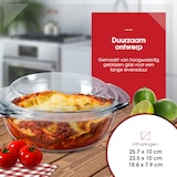 thumbnail of HGMD Juego de Platos para Horno - 3 Piezas - 700 ML - 1500 ML - 2000ML - Redondo - Apto para Lavavajillas