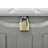 thumbnail of Arcón para Exterior 340 Litros de Resina Gris 118x53x57cm 7house