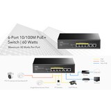 thumbnail of CUDY FS1006P 6-Port 10/100M PoE+ Switch 60W