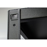 thumbnail of Etagère Métallique Emboîtable 4 tablettes 60 kg de charge par niveau 180 x 80 x 40 cm noir-structure