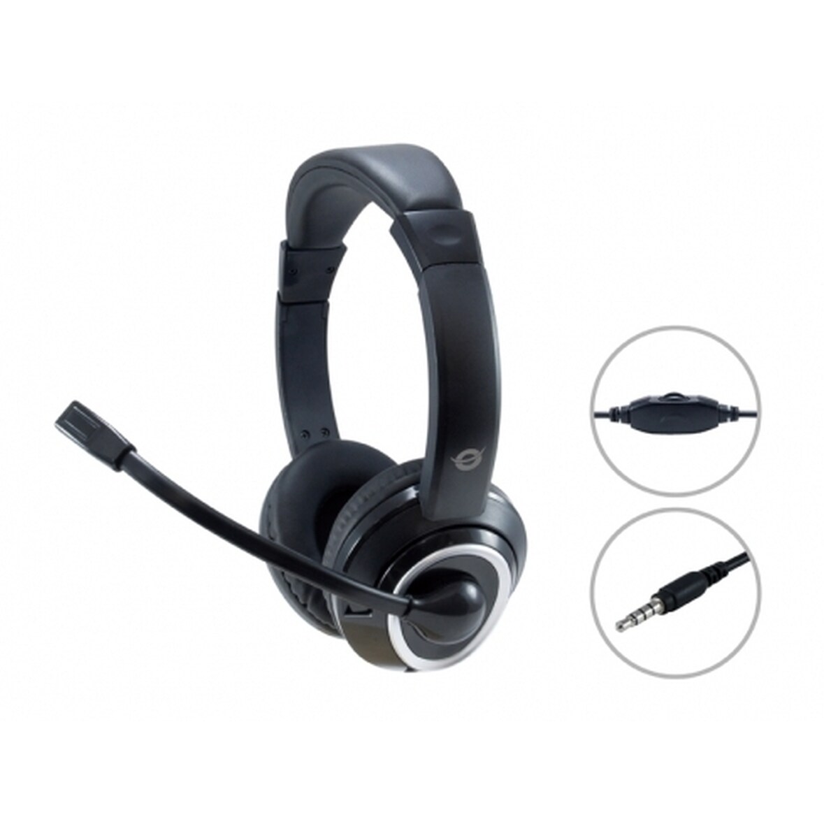 Conceptronic POLONA02B Klinke 3.50mm Headset