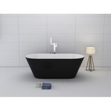 thumbnail of Badewanne Design LAUSANNE II schwarz Freistehend